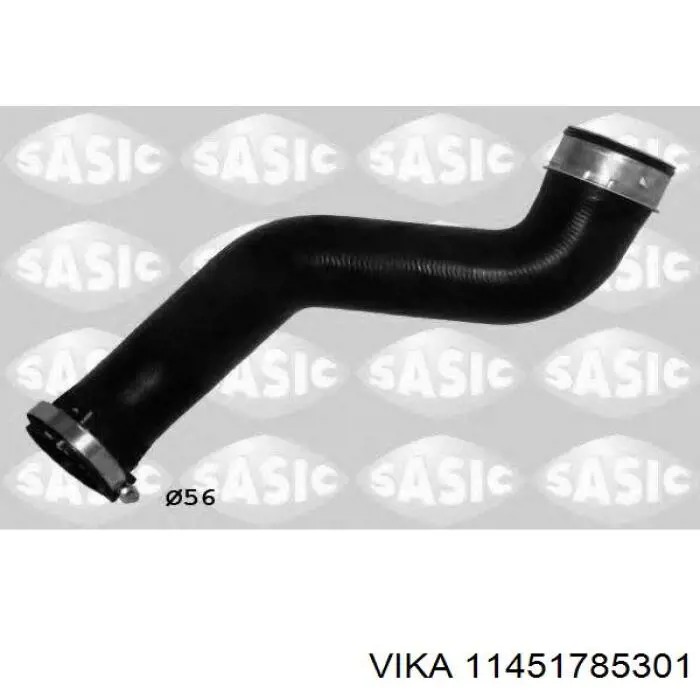 Do koszyka 2400165 Metzger Przewód (króciec) intercoolera