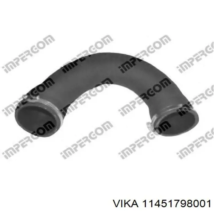 11451798001 Vika Przewód (króciec) intercoolera