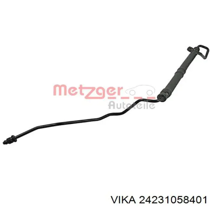 Przewód hydraulicznego układu wspomagania wysokiego ciśnienia, od pompy do maglownicy (mechanizmu) VAG 6Q1423893E