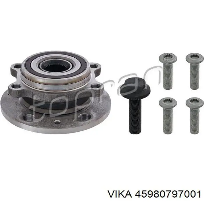 Piasta przednia Vika 45980797001 cena, od 98,19 USD