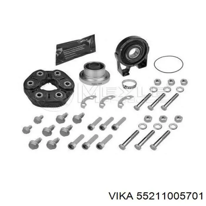 Wał Cardana tylny, kompletny Borsehung B10611 cena, od 473,14 USD