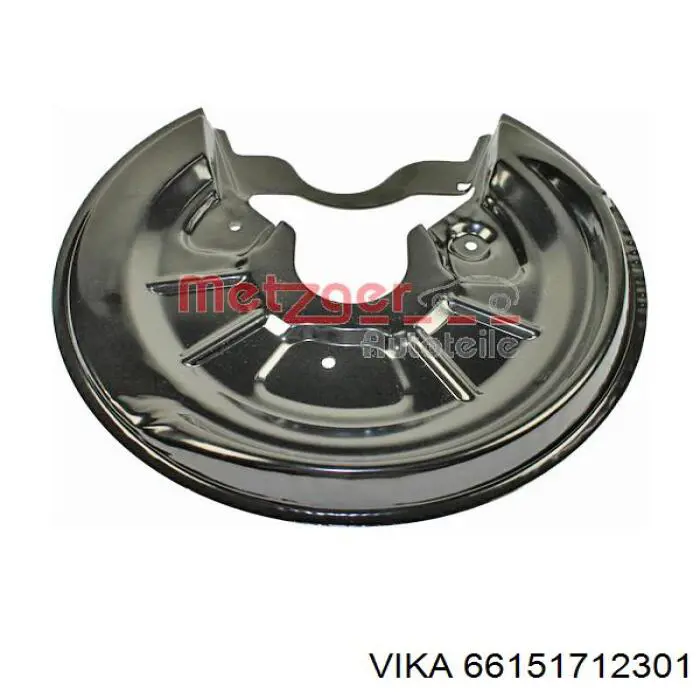 Osłona tarczy hamulcowej tylnej lewa Vika 66151712301 cena, od 18,28 USD