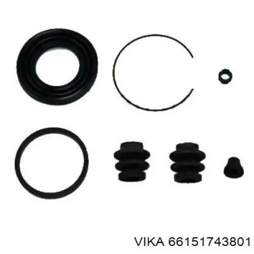 Zacisk hamulcowy tylny prawy 5Q0615424C VAG