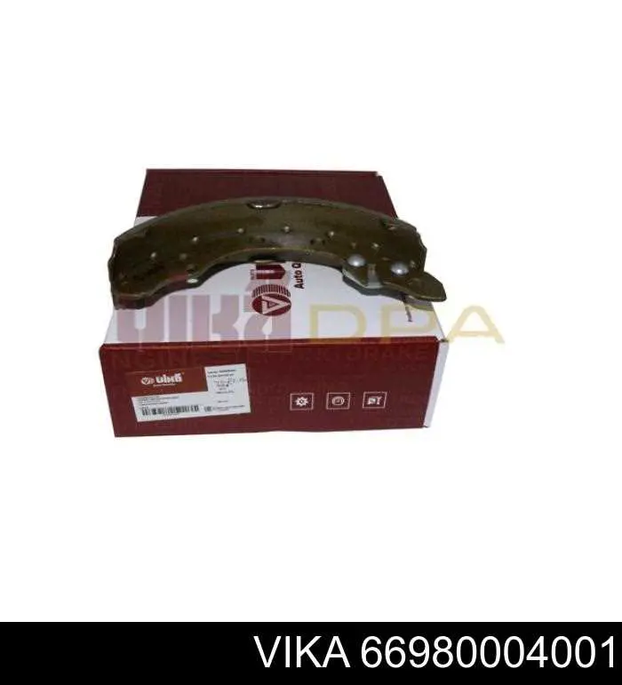 Klocki hamulcowe tylne bębnowe Vika 66980004001 cena, od 25,98 USD