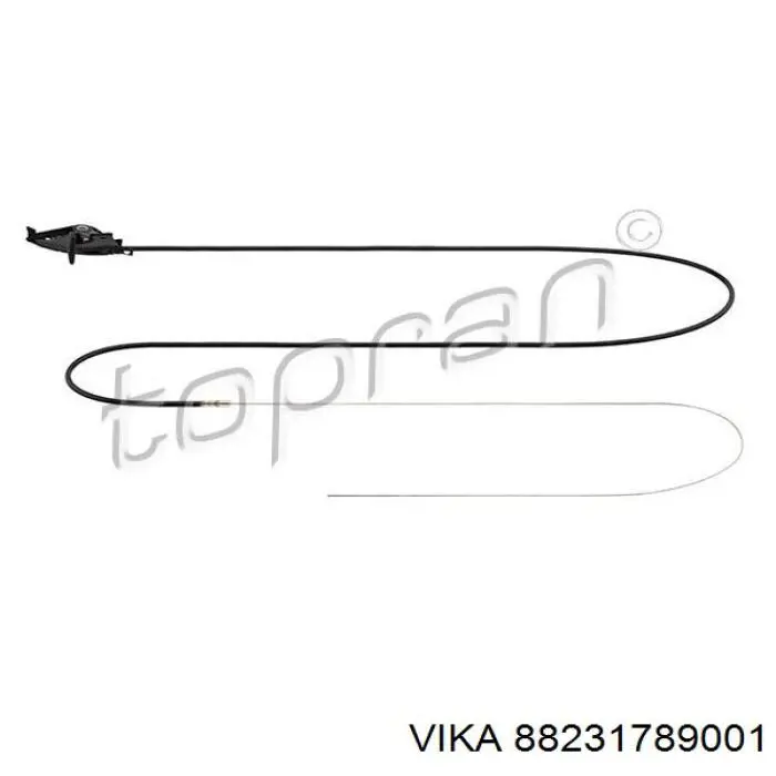 88231789001 Vika Linka otwierania maski