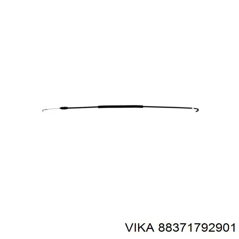 Do koszyka 1U0837099E VAG Linka (cięgno) otwierania zamka drzwi przednich