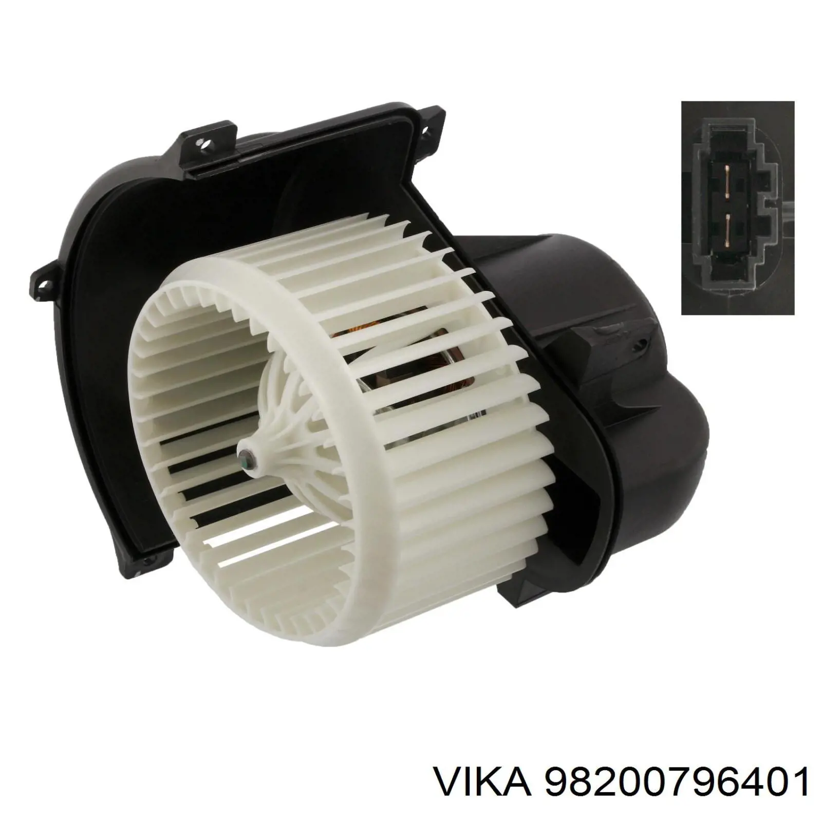 Silniczek wentylatora nagrzewnicy (ogrzewacza wnętrza) Vika 98200796401 cena, od 70,64 USD