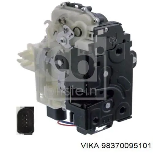 Zamek drzwi przednich prawych Vika 98370095101 cena, od 38,50 USD