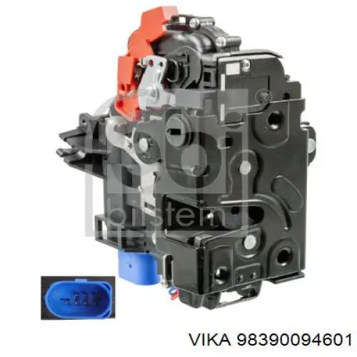 Zamek drzwi tylnych prawych Vika 98390094601 cena, od 45,53 USD