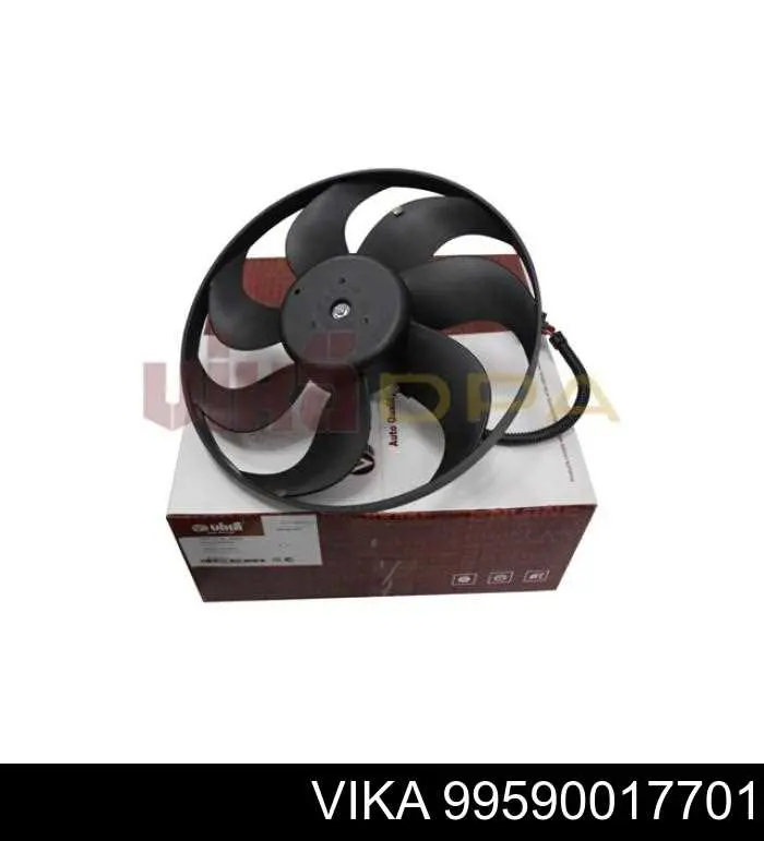 99590017701 Vika Wentylator elektryczny układu chłodzenia kompletny (silnik+wirnik)