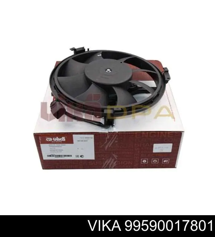 99590017801 Vika Wentylator elektryczny układu chłodzenia kompletny (silnik+wirnik)
