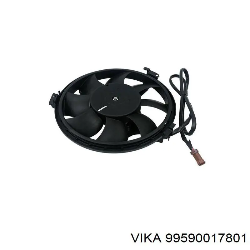 Wentylator elektryczny układu chłodzenia kompletny (silnik+wirnik) Vika 99590017801 cena, od 57,88 USD