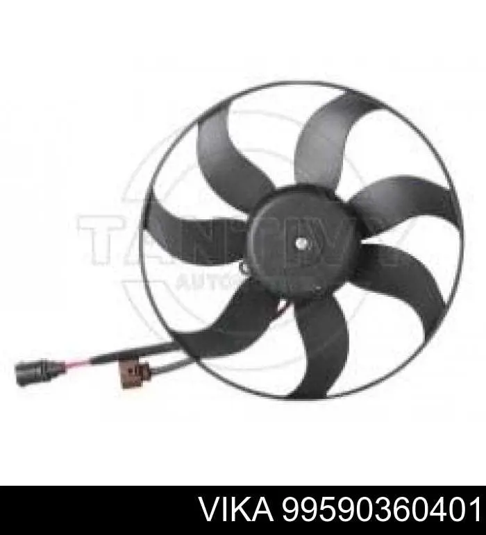 Wentylator elektryczny układu chłodzenia, kompletny (silnik+wirnik) lewy AND 35959048 cena, od 96,50 USD