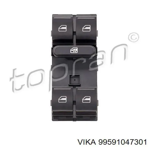 Panel przyciskowy sterowania podnośnikiem szyby przedni lewy Vika 99591047301 cena, od 23,47 USD