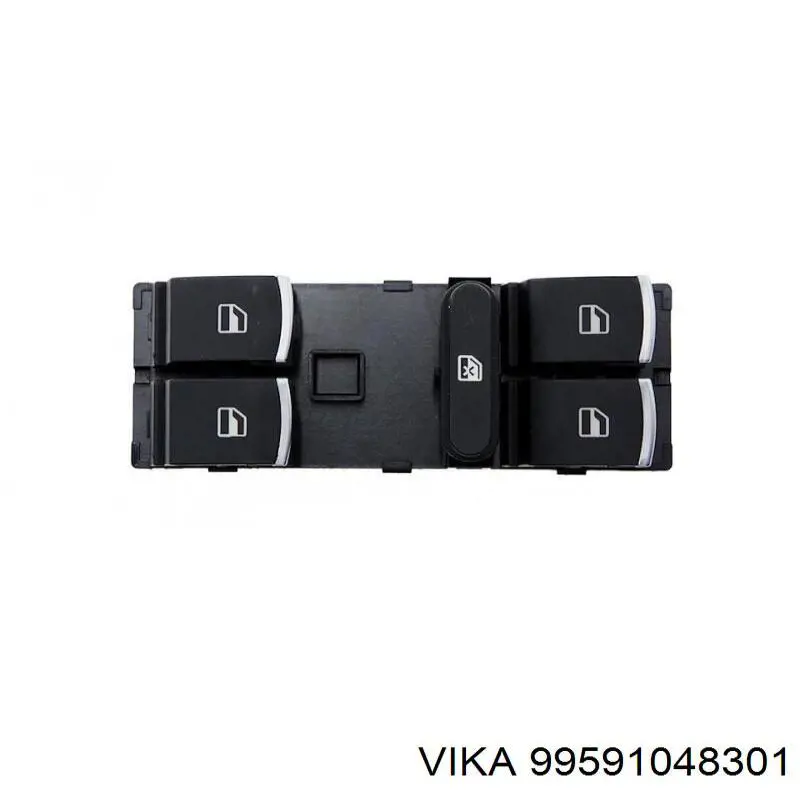 Panel przyciskowy sterowania podnośnikiem szyby przedni lewy VAG 3C8959857XSH cena, od 28,06 USD