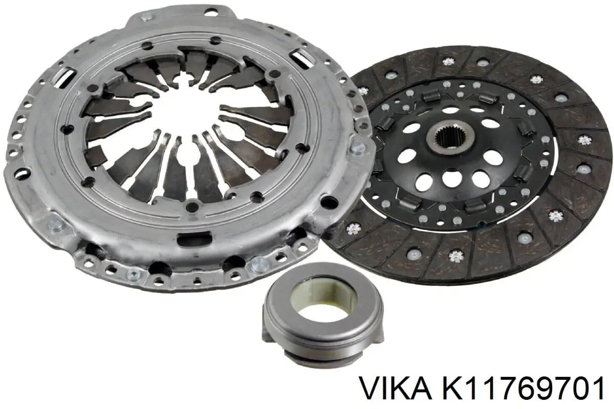 K11769701 Vika Zestaw sprzęgła (3 części)