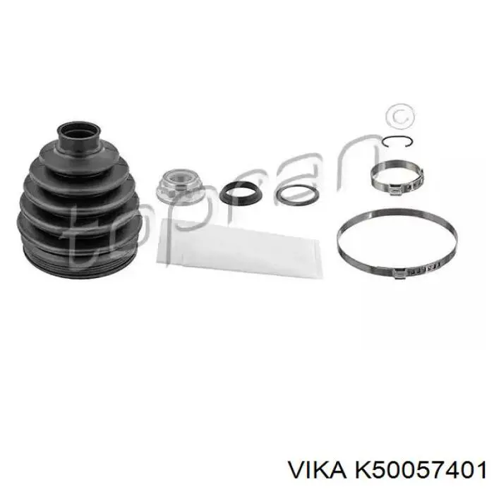 Do koszyka K50057401 Vika Osłona przegubu półosi tylnej zewnętrzna