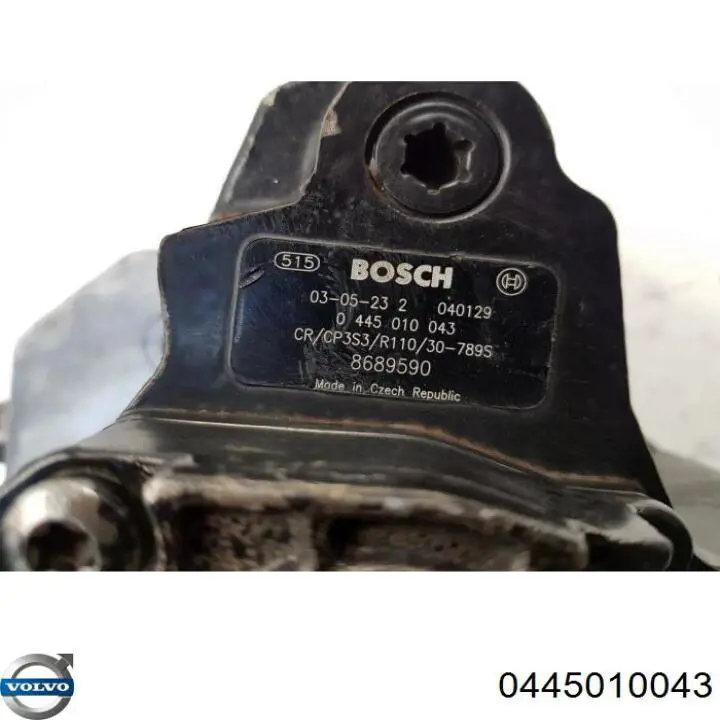 Do koszyka Pompa wtryskowa wysokiego ciśnienia Volvo S80 I TS, TH, KV