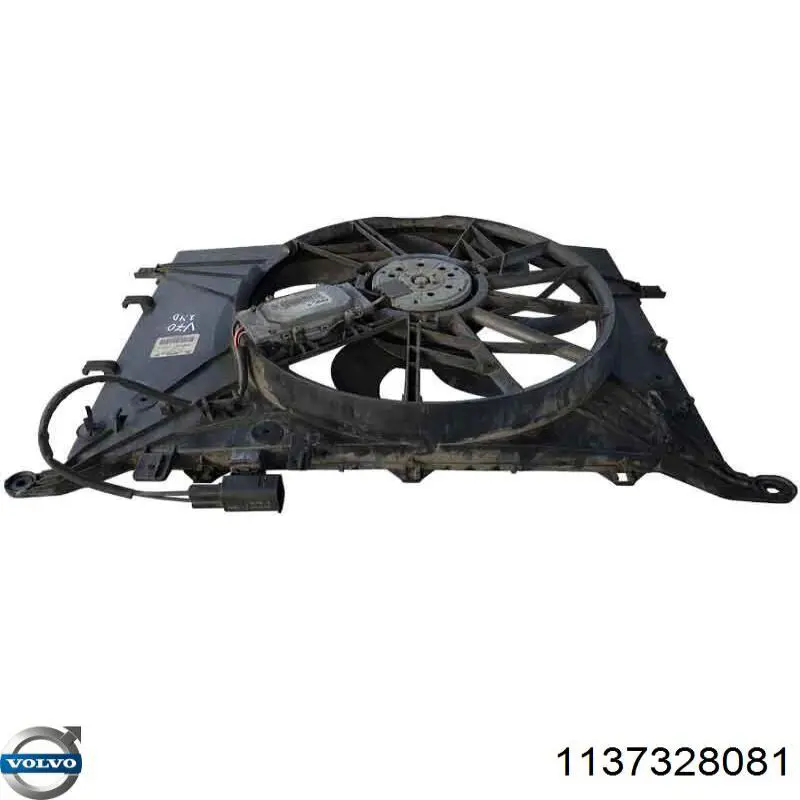Dyfuzor chłodnicy, w komplecie z silnikiem i wirnikiem Volvo 1137328081 cena, od 86,83 USD
