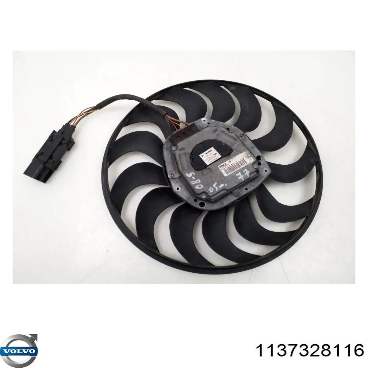 Wentylator elektryczny układu chłodzenia kompletny (silnik+wirnik) Volvo 1137328116 cena, od 110,67 USD