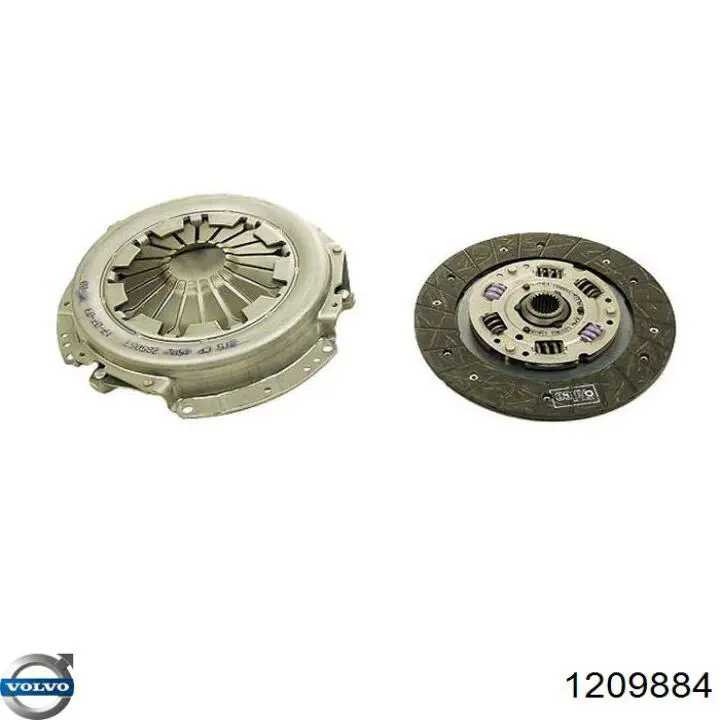 Do koszyka Docisk sprzęgła Volvo 240  P242, P244