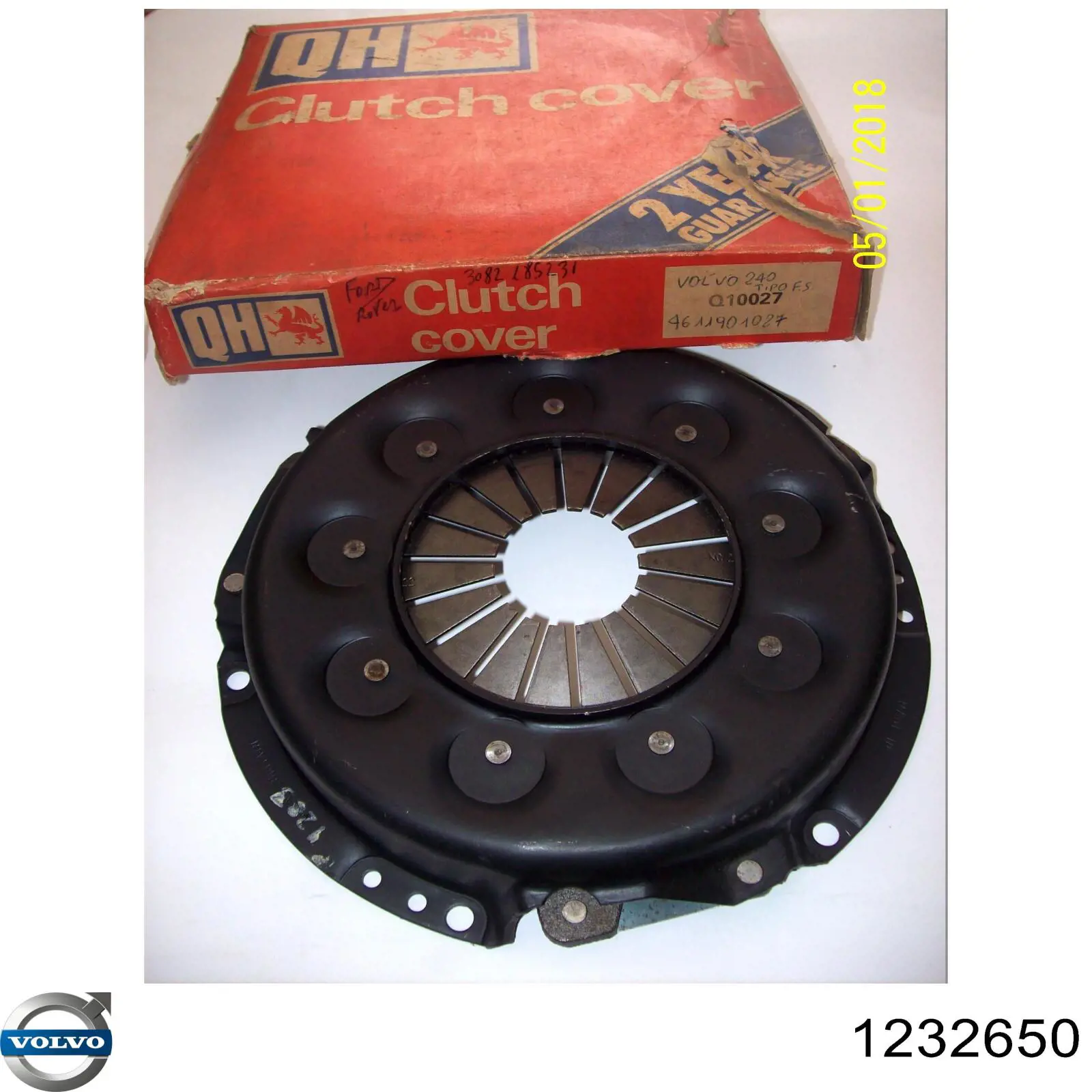  Docisk sprzęgła Volvo 240 