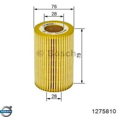 Filtr oleju 1275810 Volvo