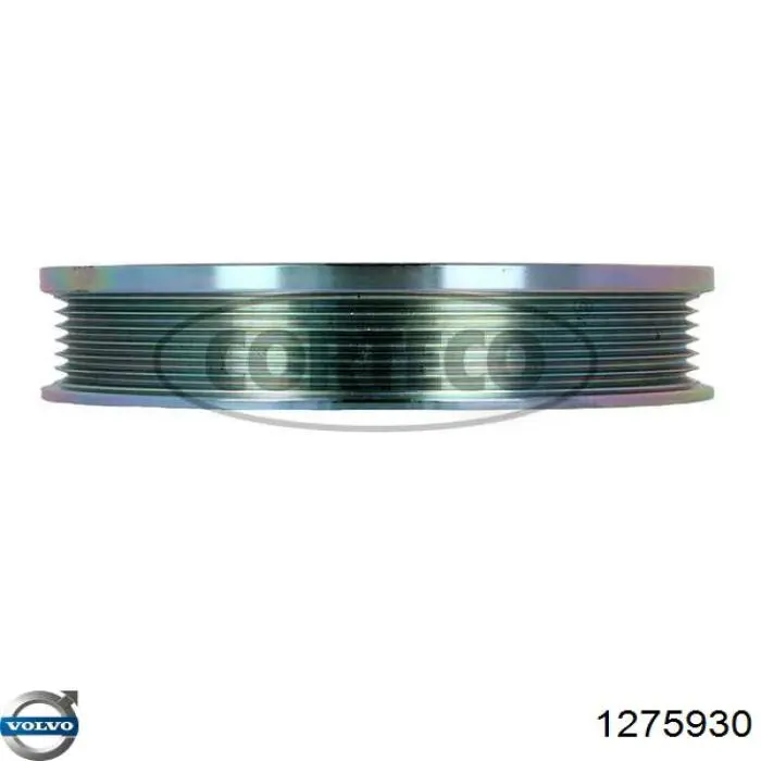 Do koszyka 1275930 Volvo Koło pasowe wału korbowego