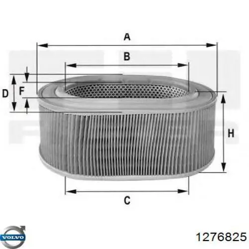 Do koszyka LX817 Mahle Original Filtr powietrza