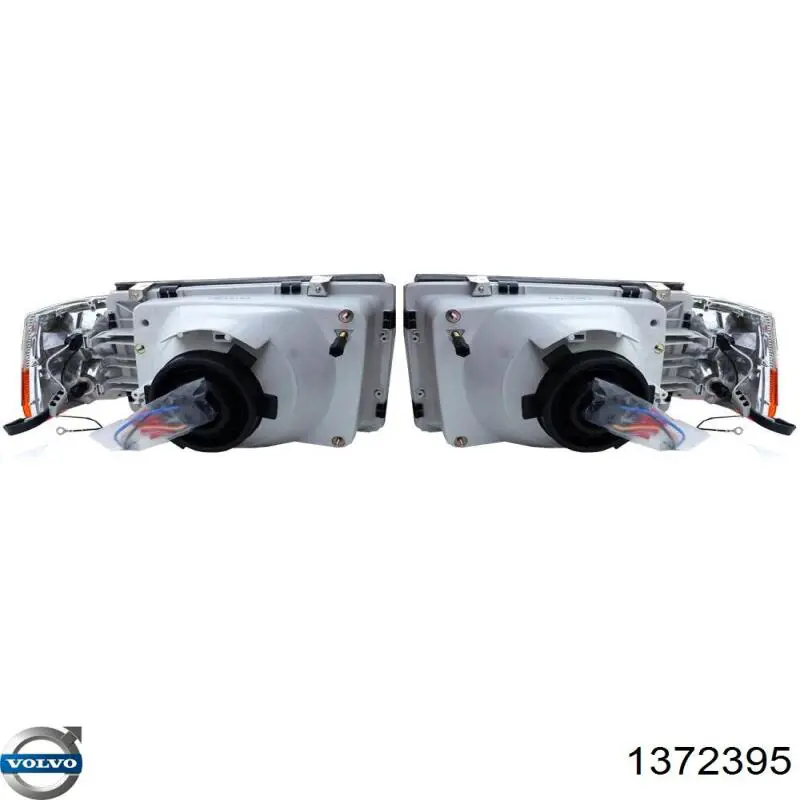 Reflektor prawy Volvo 240 sedana (P242, P244) (1974 - 1993) cena, od 37,85 USD