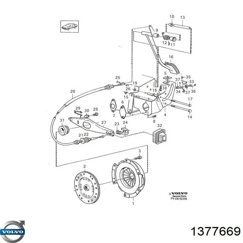 Linka sprzęgła Adriauto 570102 cena, od 22,51 USD