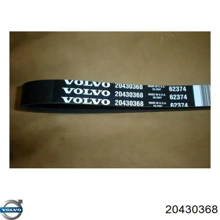 Pas napędowy mechanizmów 20430368 Volvo