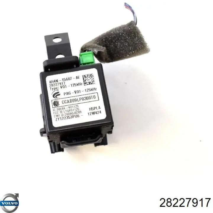 Sterownik immobilizera Volvo 28227917 cena, od 42,56 USD