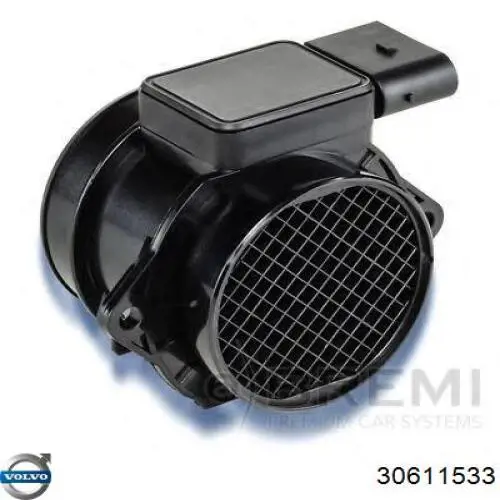 Czujnik przepływu powietrza, przepływomierz powietrza M.A.F. Volvo 30611533