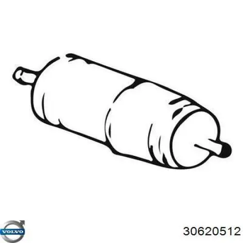 Do koszyka 30620512 Volvo Filtr paliwa