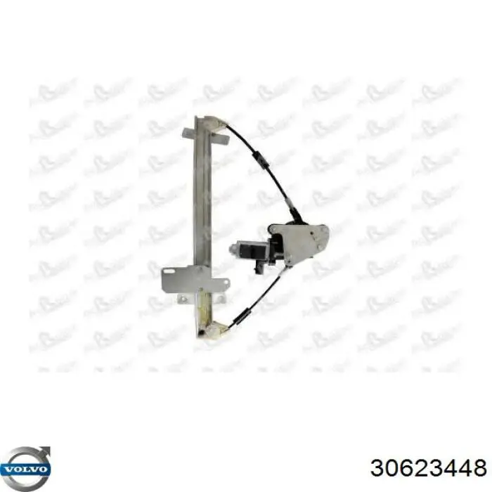  Mechanizm podnoszenia szyby drzwi przednich lewych Volvo V40 