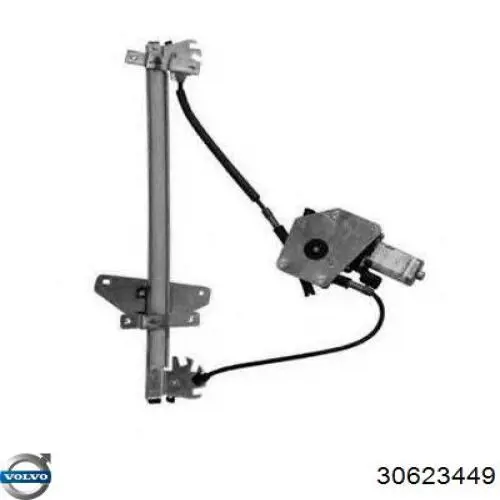 Mechanizm podnoszenia szyby drzwi przednich prawych do Volvo V40  VW