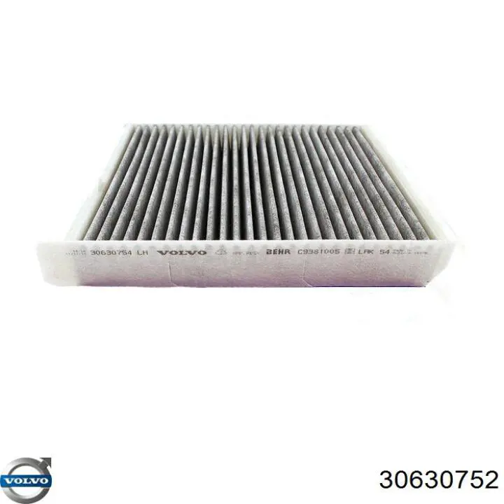 Filtr kabiny Volvo 30630752 cena, od 11,30 USD