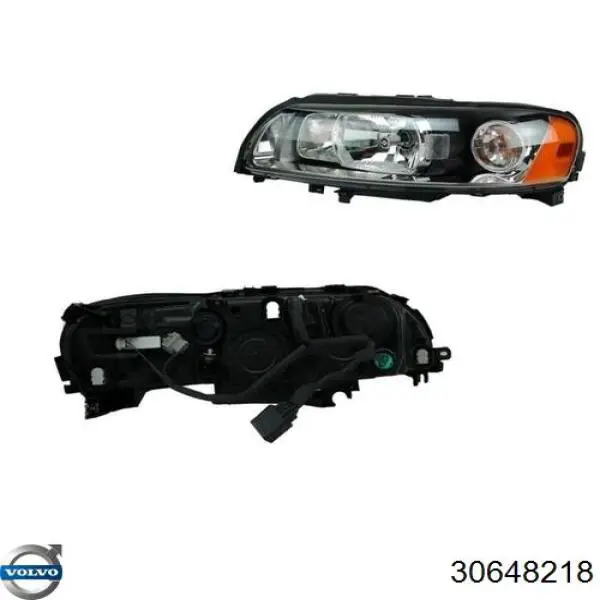 30648218 Volvo Reflektor lewy