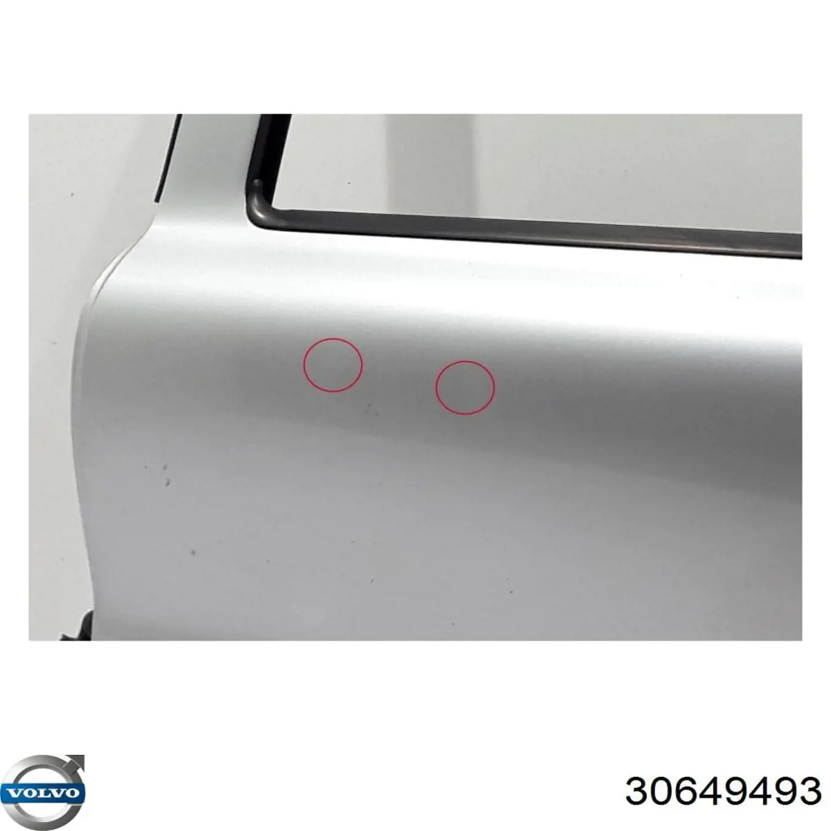 Drzwi tylne lewe Volvo XC70 CROSS COUNTRY kombi (SZ, LZ) (2000 - 2007) cena, od  