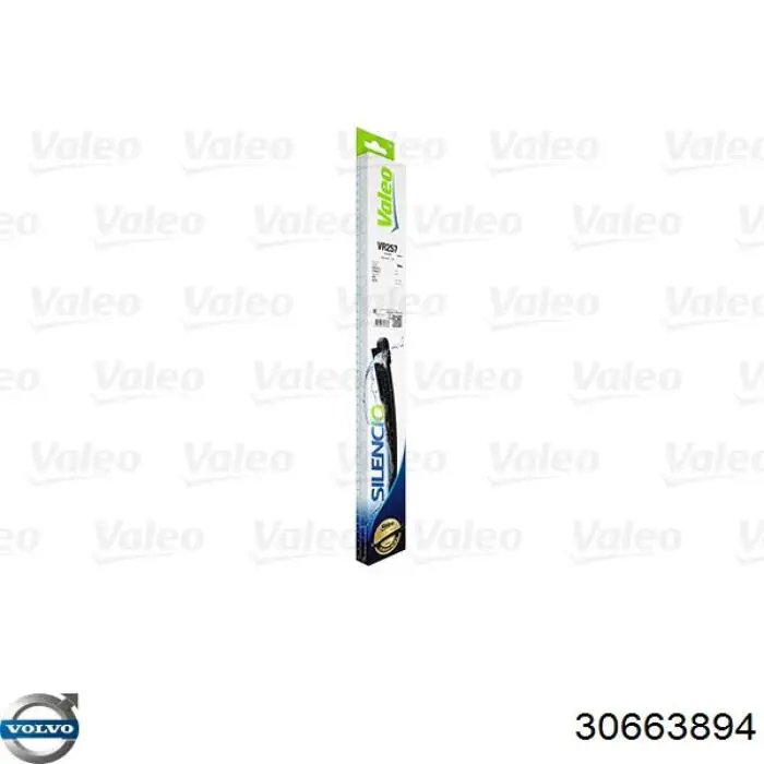 Pióro wycieraczki szyby tylnej Volvo 30663894 cena, od 11,08 USD