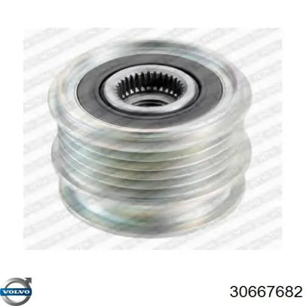 30667682 Volvo Koło pasowe alternatora