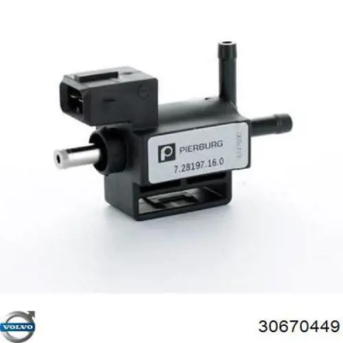 Przetwornik ciśnienia (solenoid) doładowania Volvo 30670449 cena, od 36,67 USD