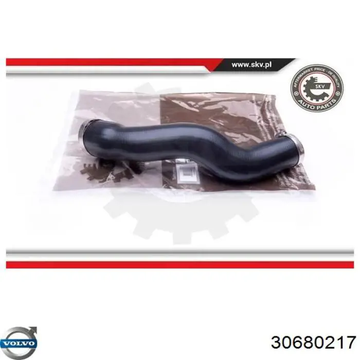 Przewód (króciec) intercoolera Volvo 30680217 cena, od 30,09 USD