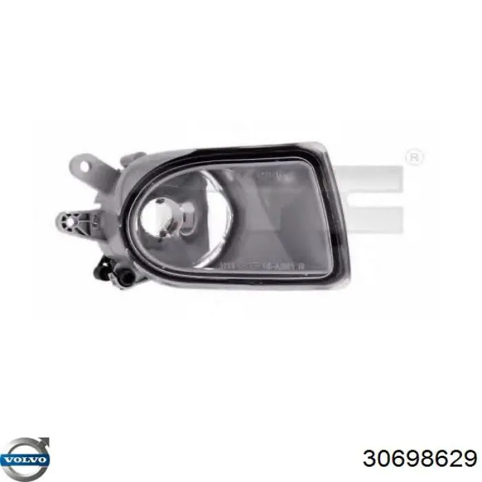 Do koszyka 30698629 Volvo Lampa przeciwmgielna lewa