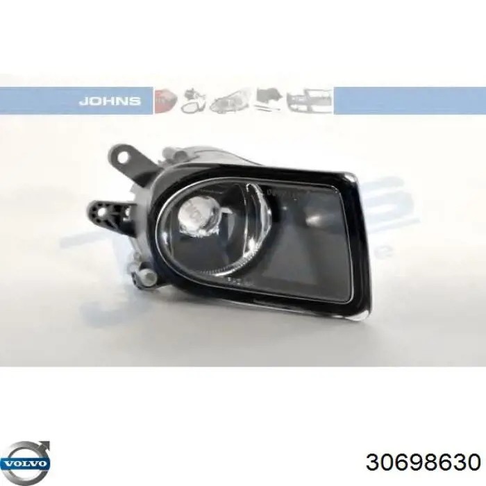 Lampa przeciwmgielna prawa Volvo 30698630 cena, od 62,82 USD