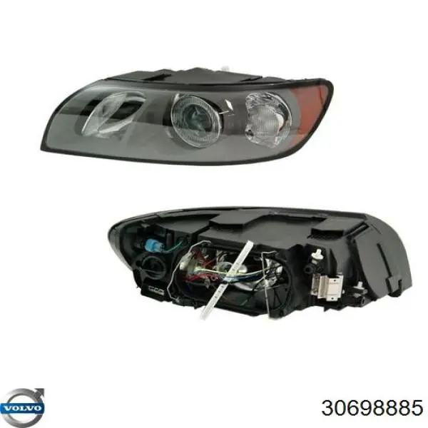 30698885 Volvo Reflektor lewy