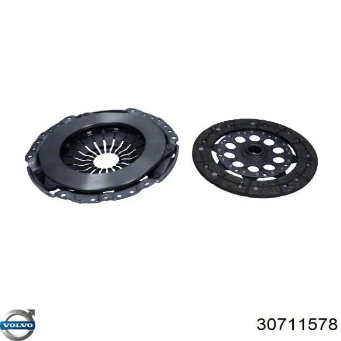 Do koszyka 30711578 Volvo Zestaw sprzęgła (3 części)