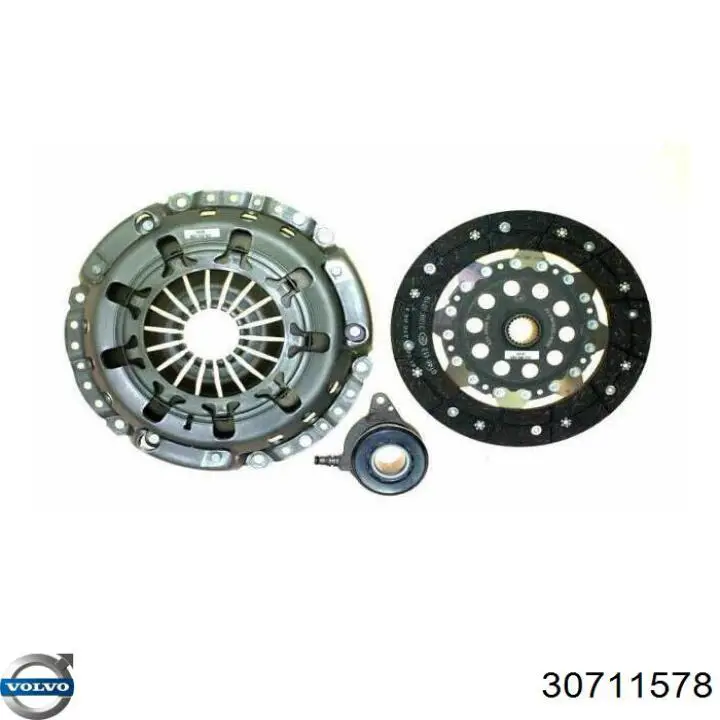 30711578 Volvo Zestaw sprzęgła (3 części)