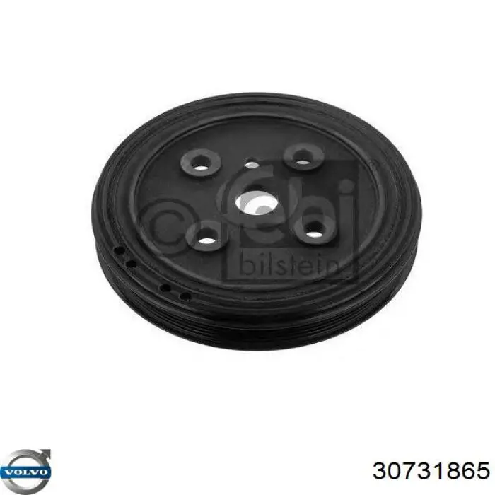 Koło pasowe wału korbowego Volvo 30731865 cena, od 79,37 USD
